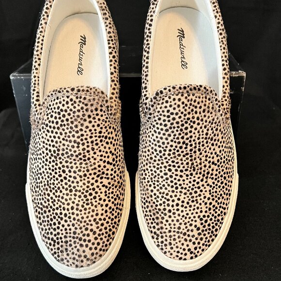 Sidewalk Slip-On Sneakers in Spotted Calf Hair - Picture 2 of 10